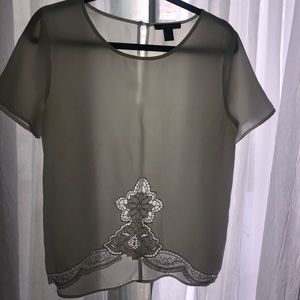 White Forever 21 top